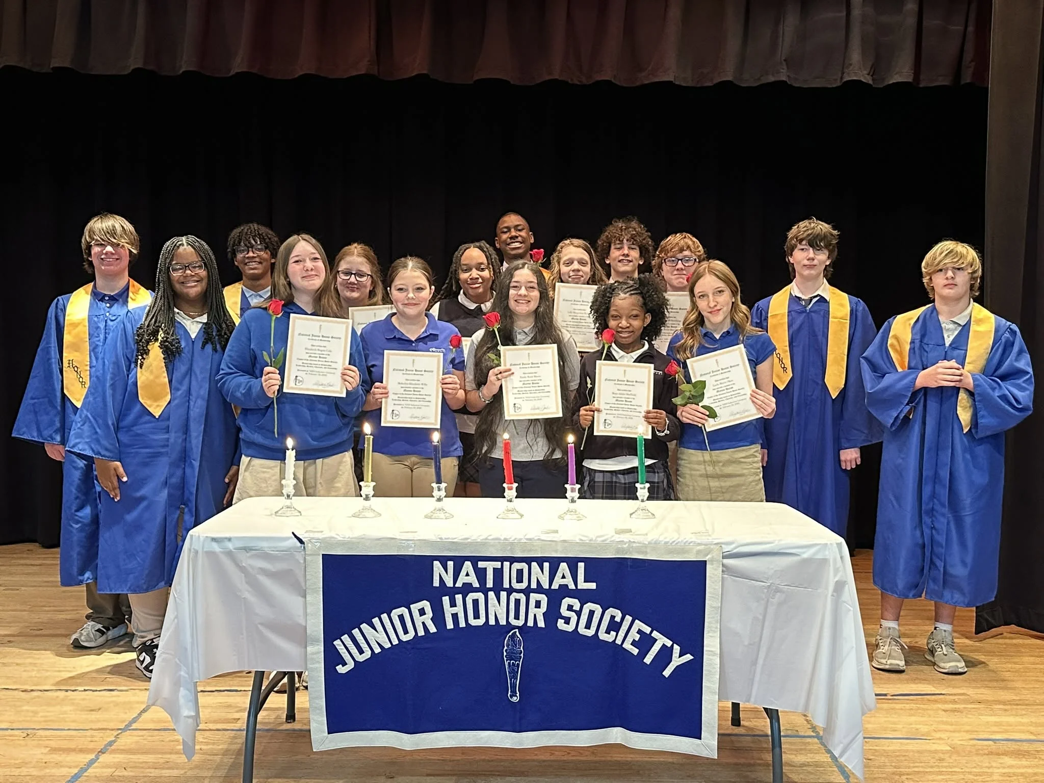 National Junior Honor Society 2026 induction ceremony