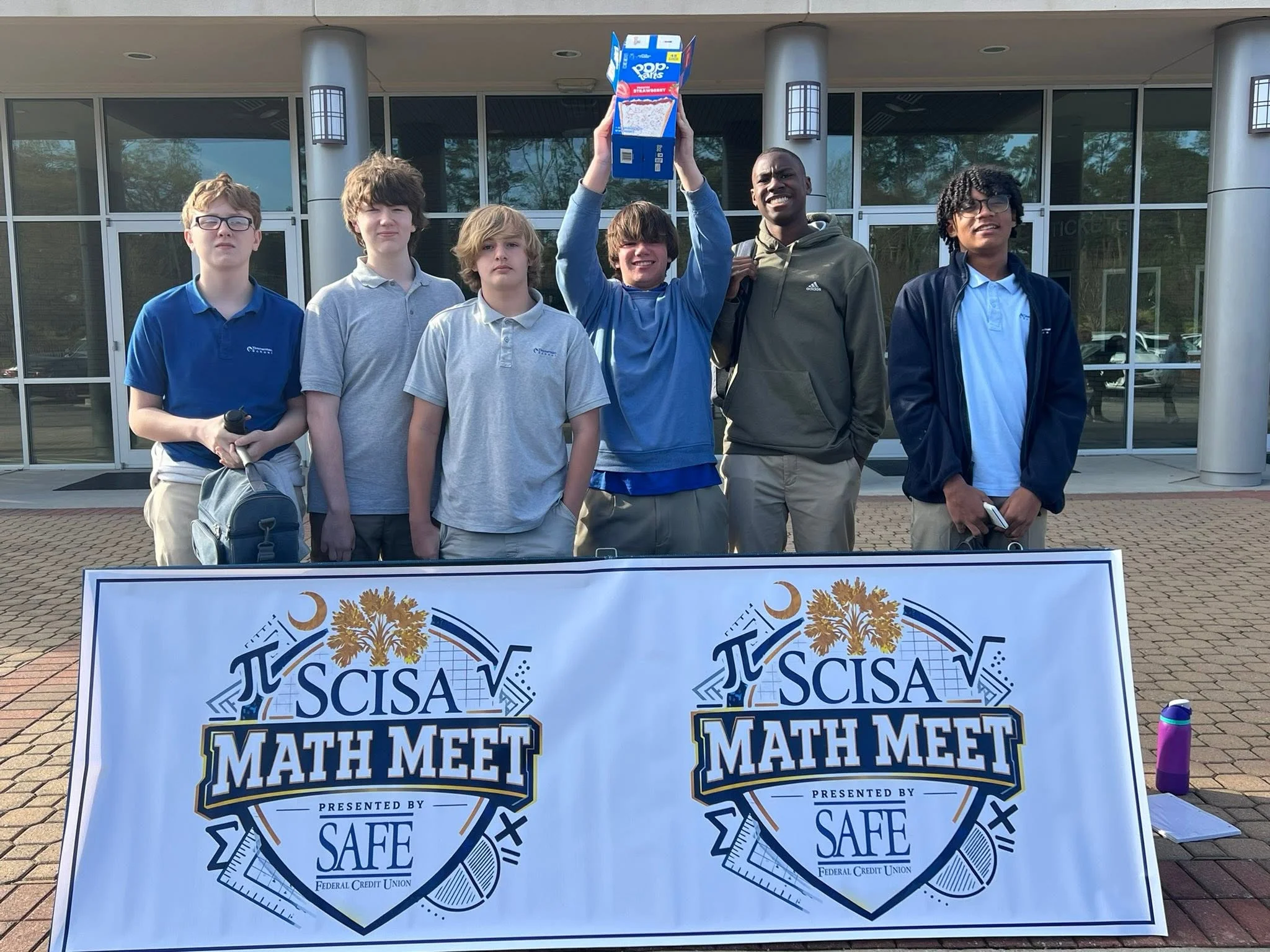 Timmerman Middle School Math Team 2nd place winners