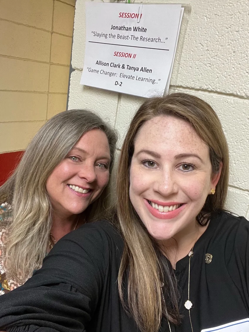 Allison Clark and Tanya Allen, SCISA Master Teachers
