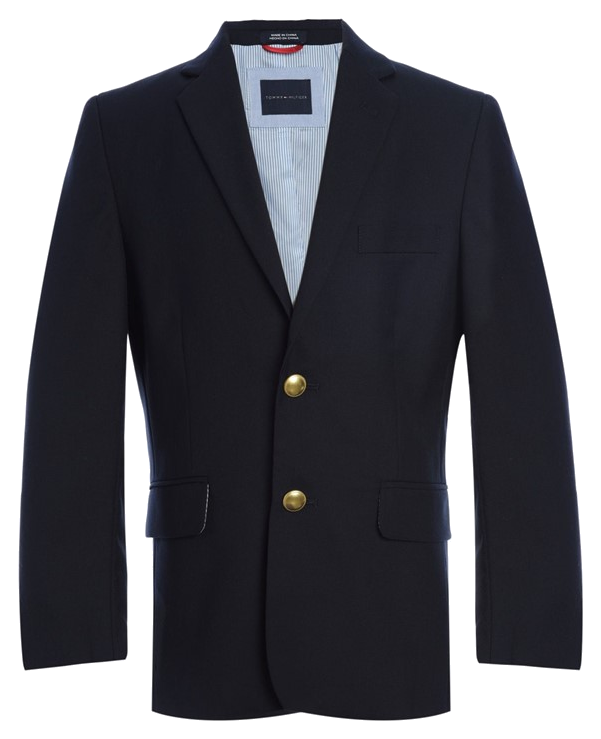 Navy uniform blazer