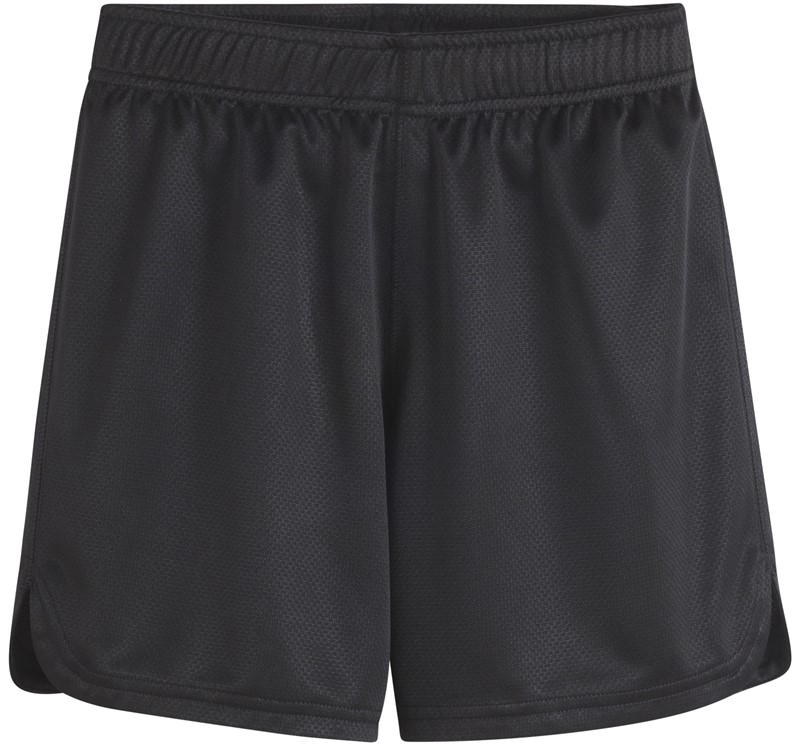 Black Fem Fit Mesh Short from Global Schoolwear