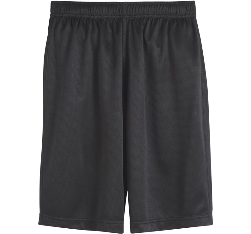 Black co-ed Mesh Short from Global Schoolwear